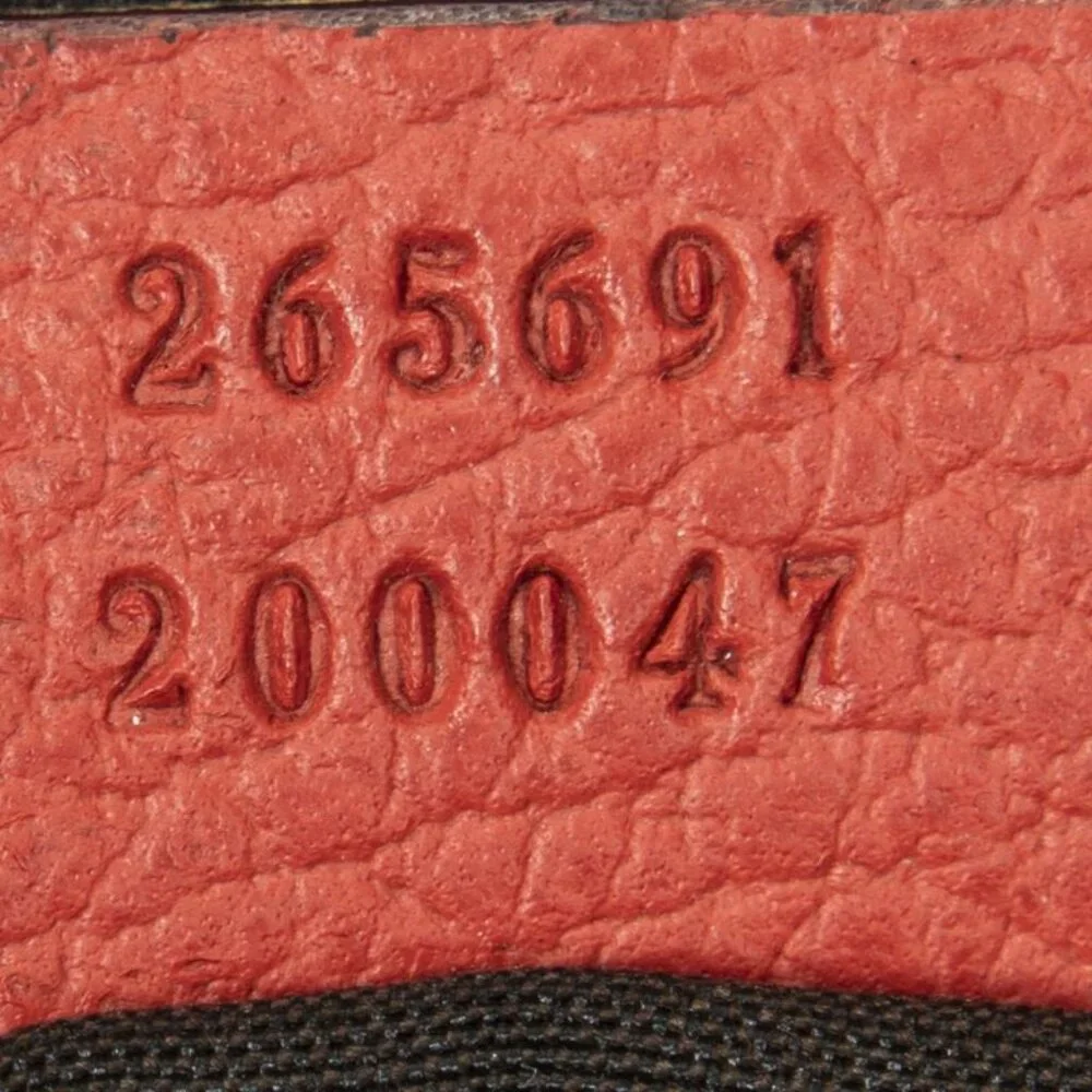 Gucci Small Dring Messenger Red Grain Calfskin Leather - Picture 10 of 10